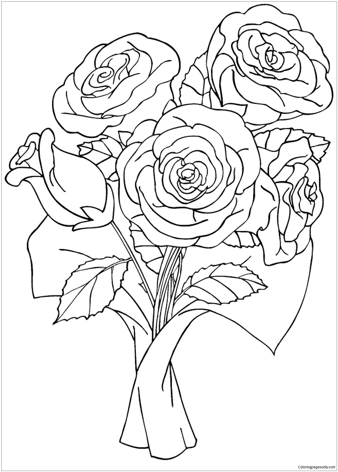 47 Butterfly Flower Coloring Pages Printable