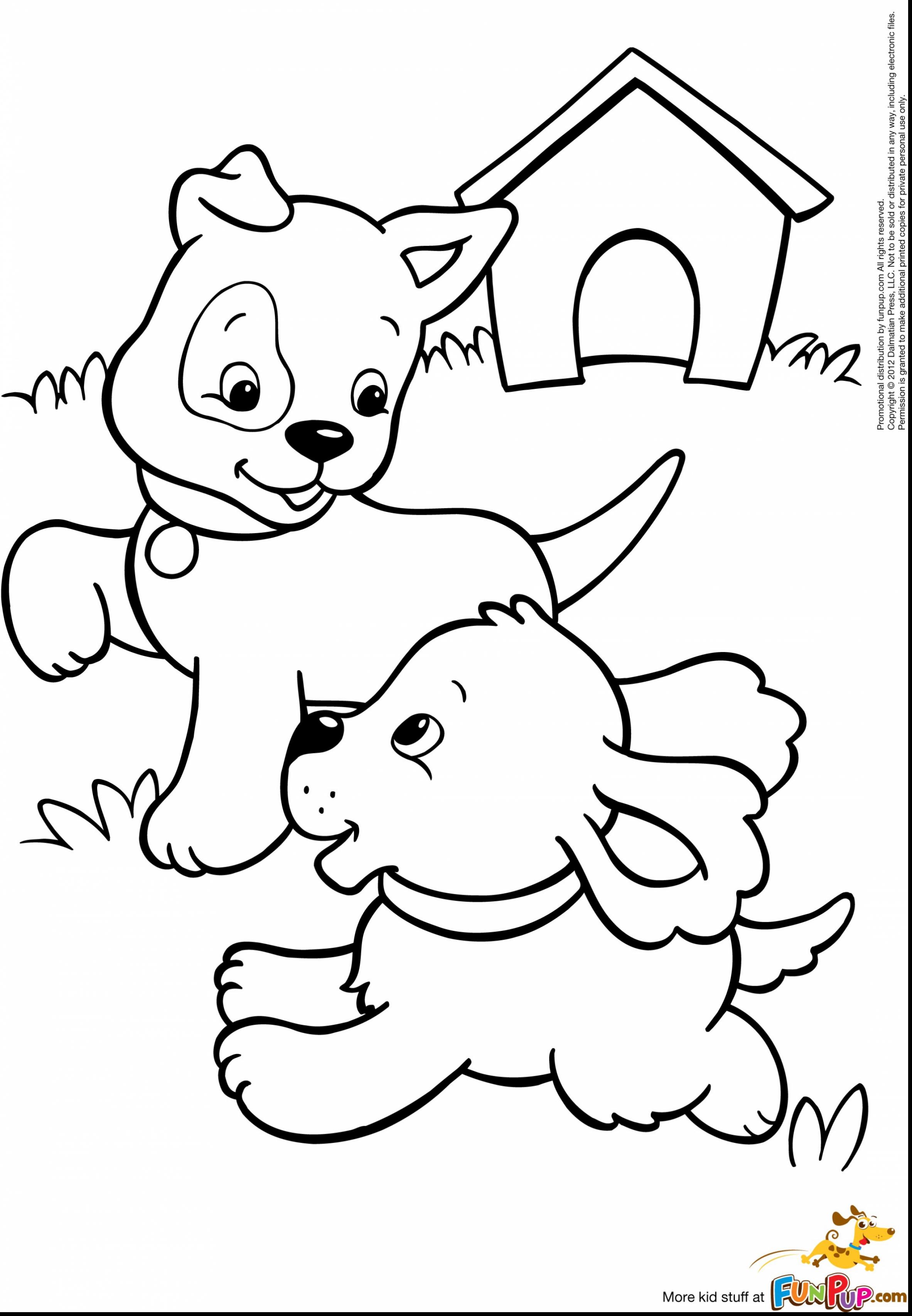 77 Dog Coloring Pages for Kids Printable 23