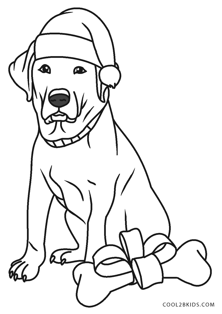 77 Dog Coloring Pages for Kids Printable 31