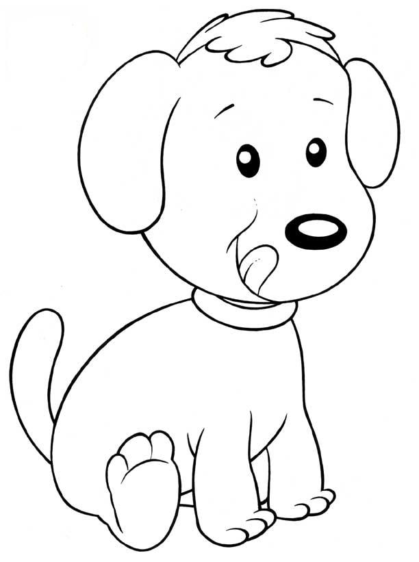 77 Dog Coloring Pages for Kids Printable 53