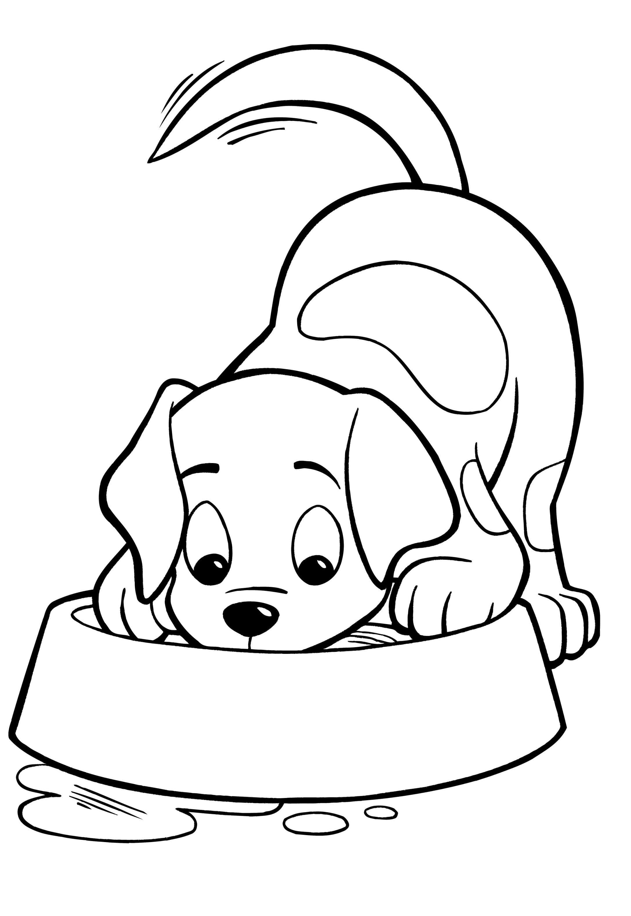 77 Dog Coloring Pages for Kids Printable 54