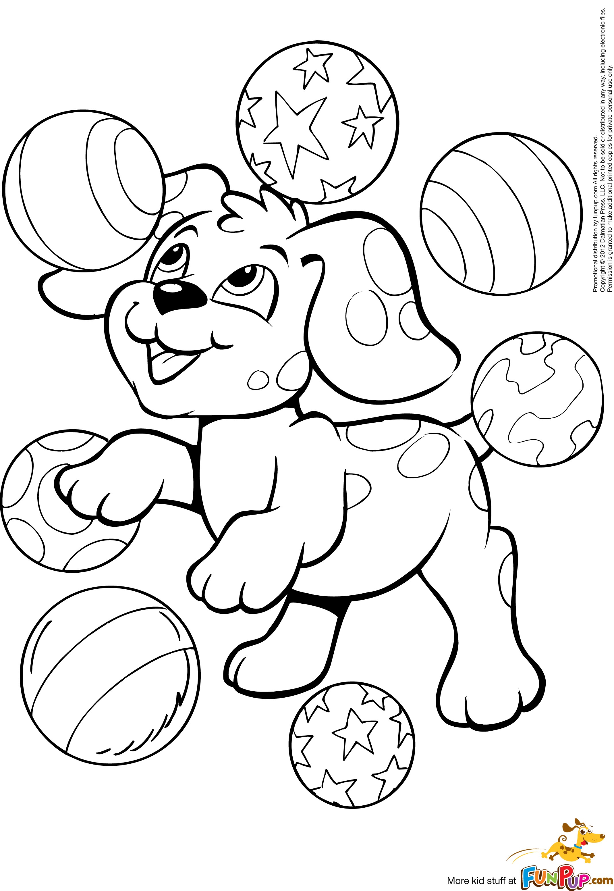 77 Dog Coloring Pages for Kids Printable 64