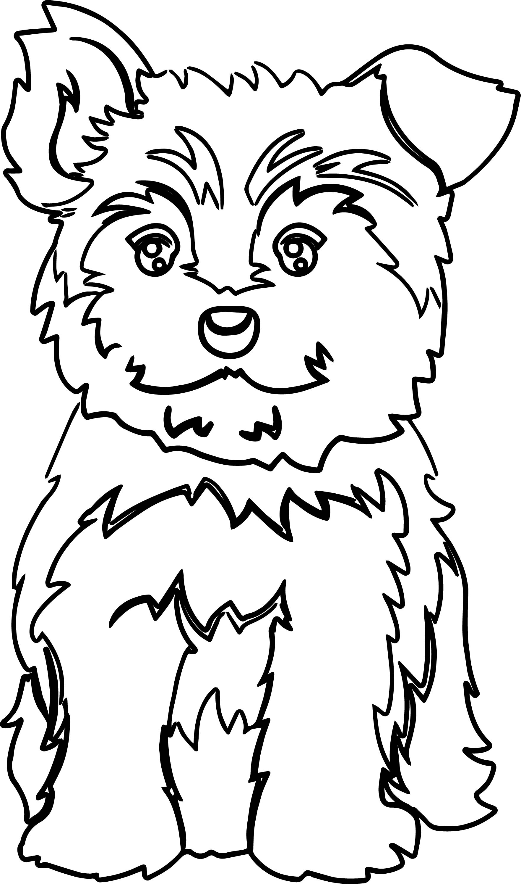 77 Dog Coloring Pages for Kids Printable 66