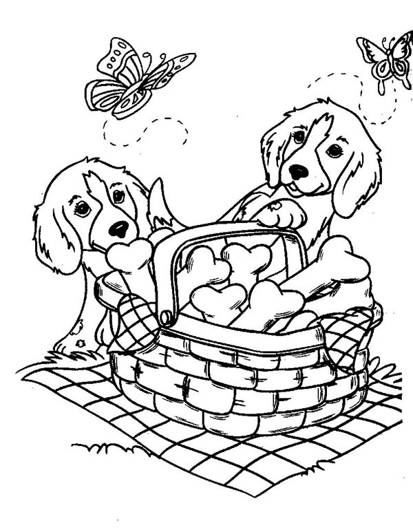 77 Dog Coloring Pages for Kids Printable 77