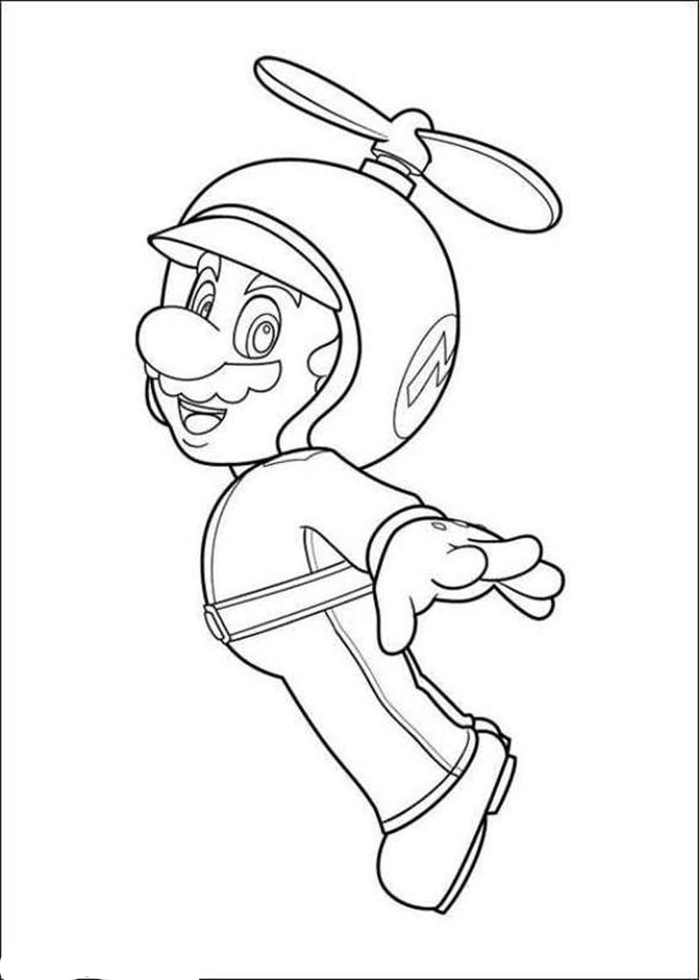 78 Super Mario Coloring Pages Printable 13