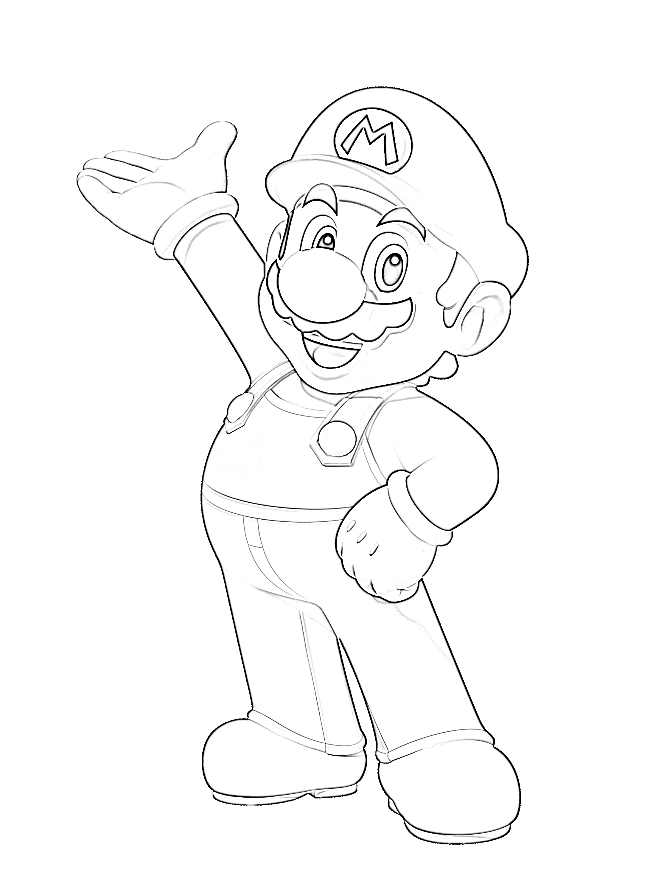 78 Super Mario Coloring Pages Printable 14