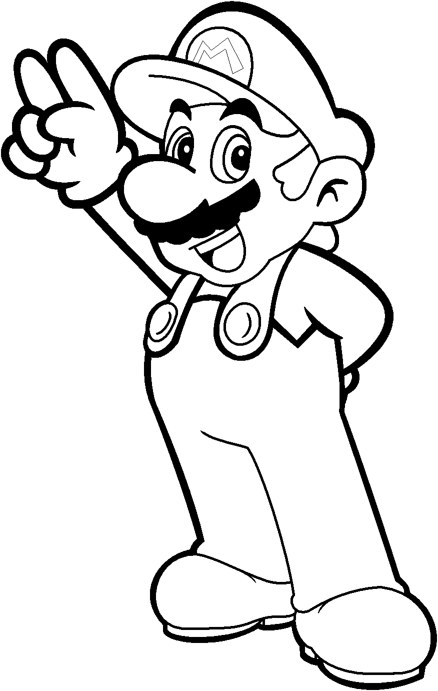 78 Super Mario Coloring Pages Printable 19