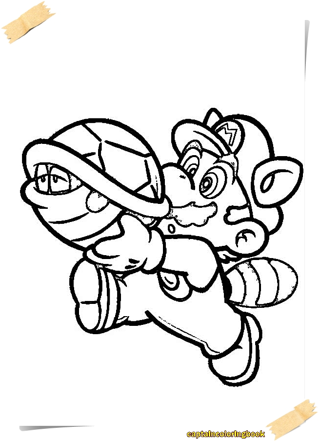 78 Super Mario Coloring Pages Printable 24