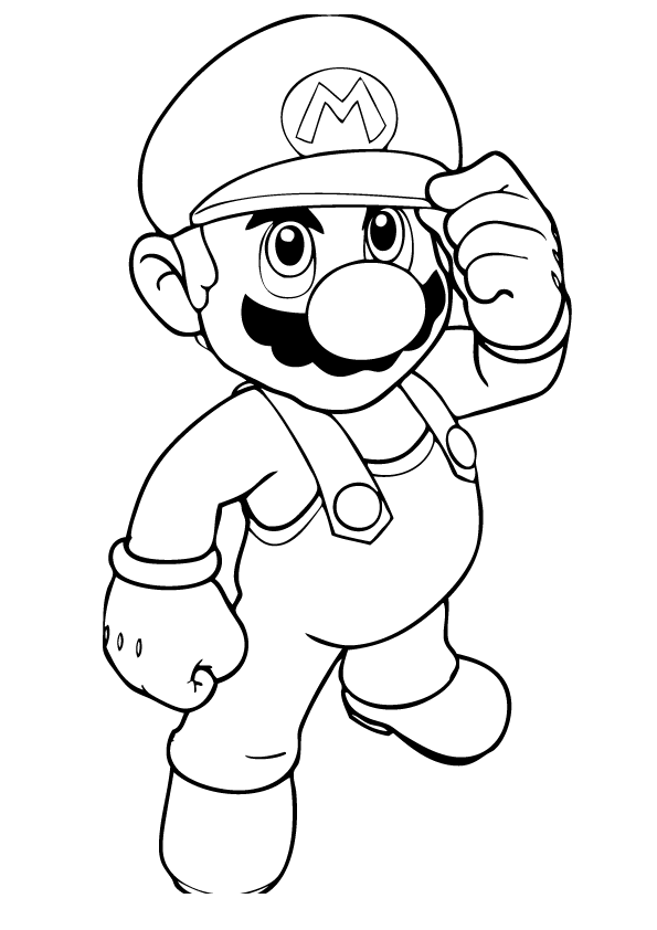 78 Super Mario Coloring Pages Printable 25