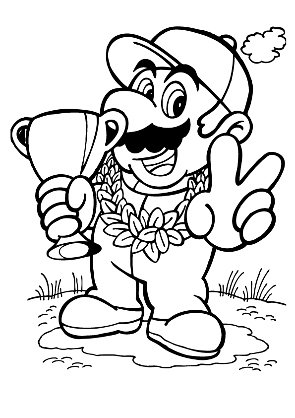 78 Super Mario Coloring Pages Printable 29