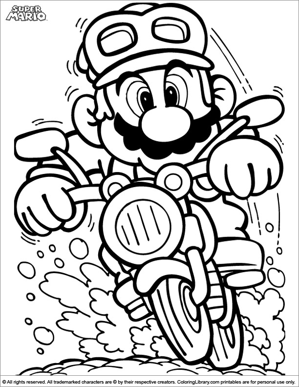 78 Super Mario Coloring Pages Printable 32