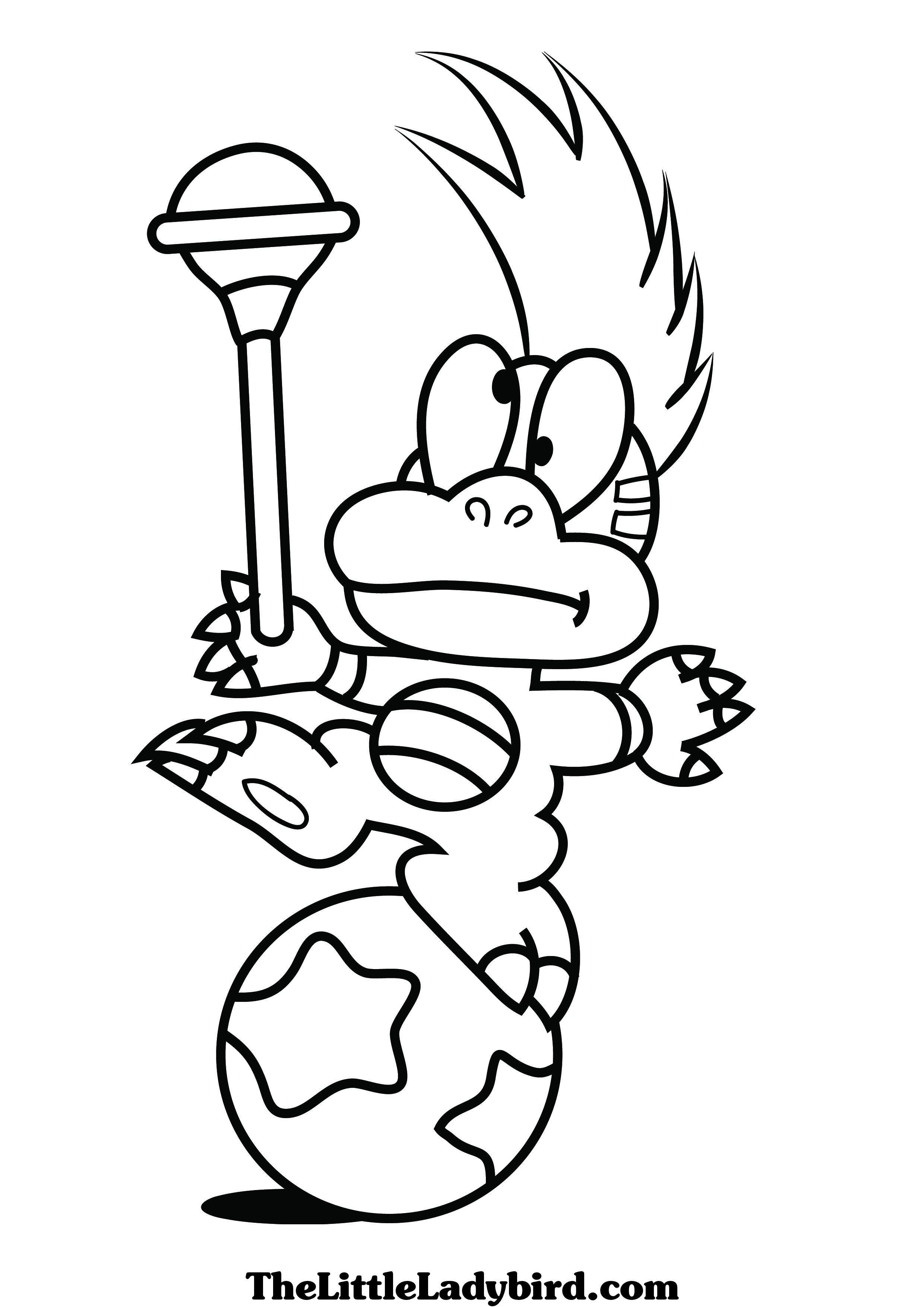 78 Super Mario Coloring Pages Printable 36