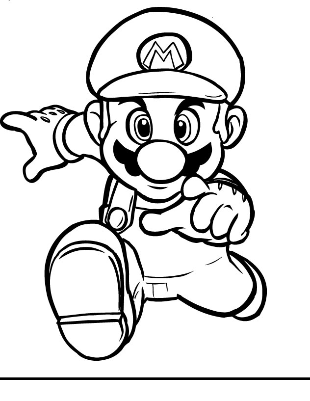 78 Super Mario Coloring Pages Printable 37