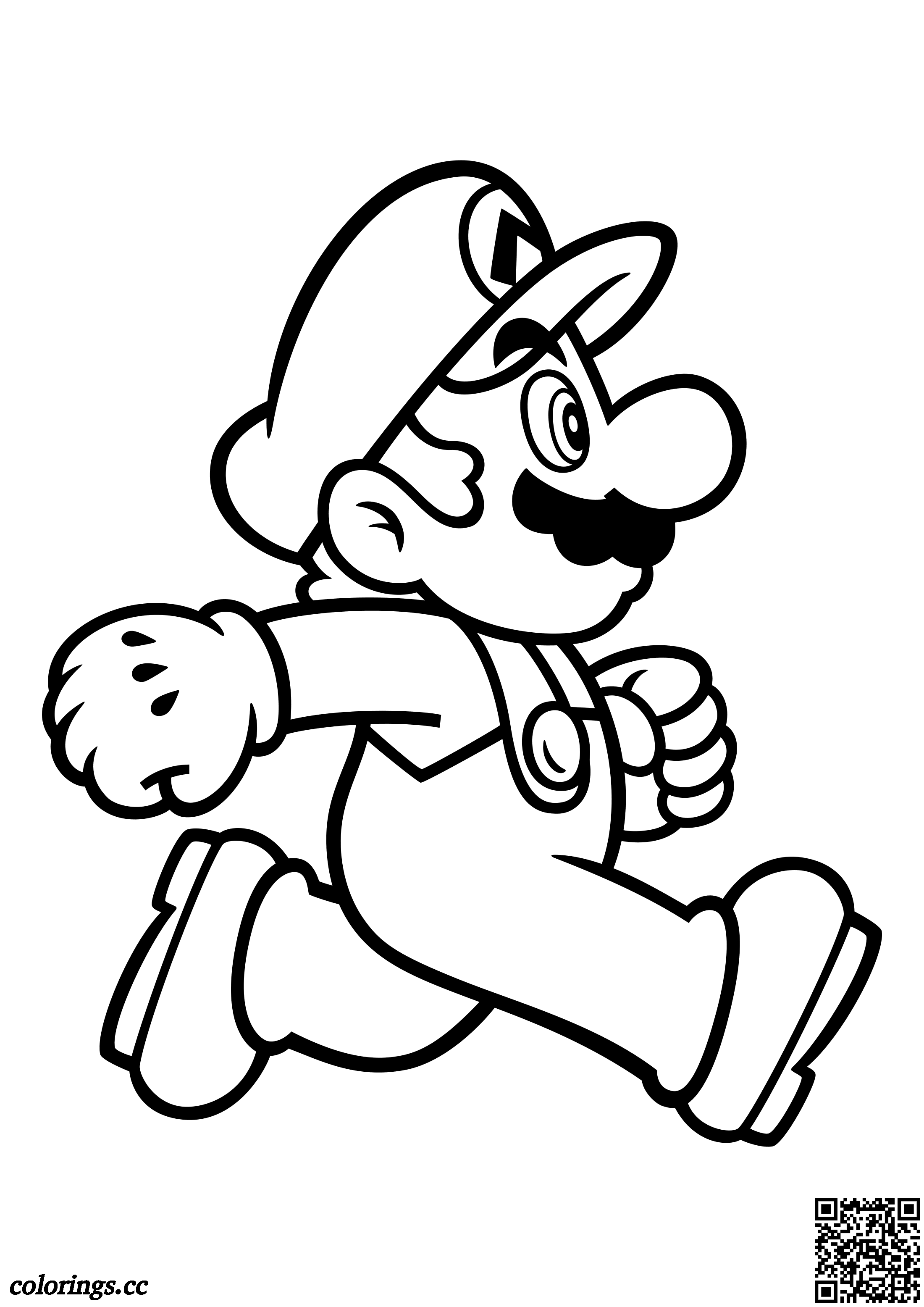 78 Super Mario Coloring Pages Printable 38