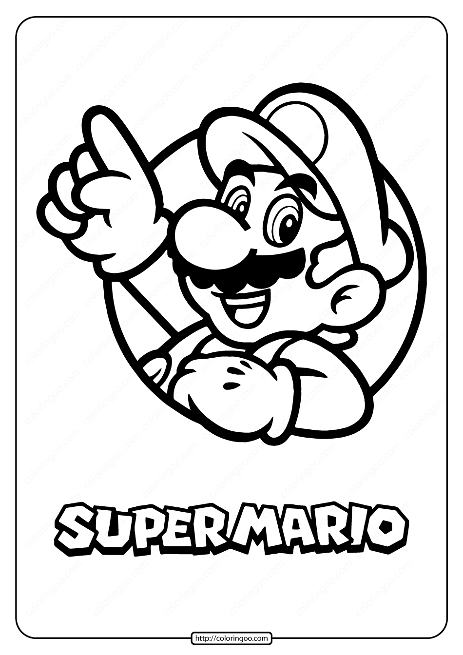 78 Super Mario Coloring Pages Printable 39