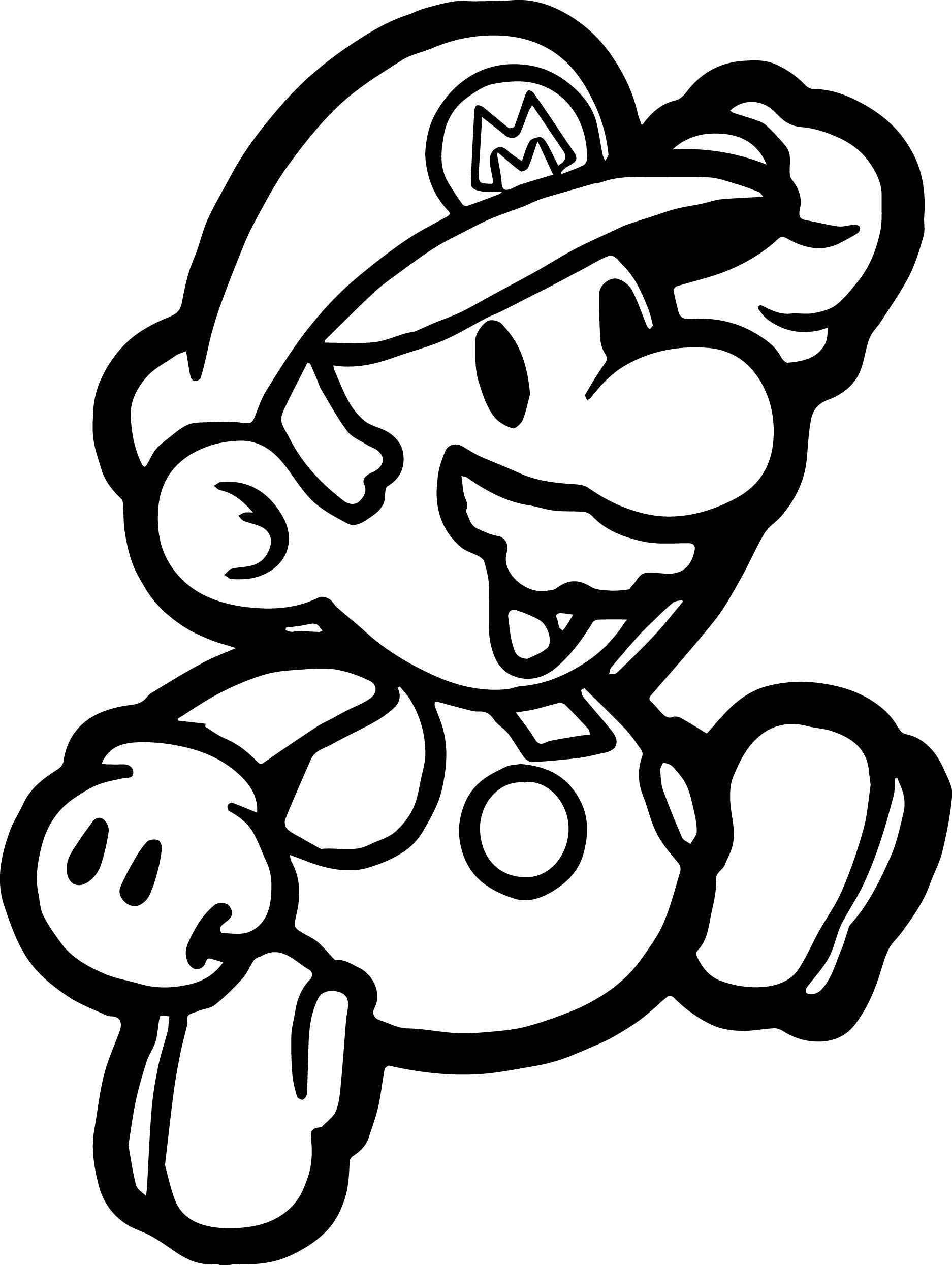 78 Super Mario Coloring Pages Printable 41