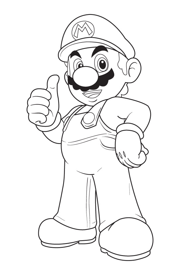 78 Super Mario Coloring Pages Printable 42