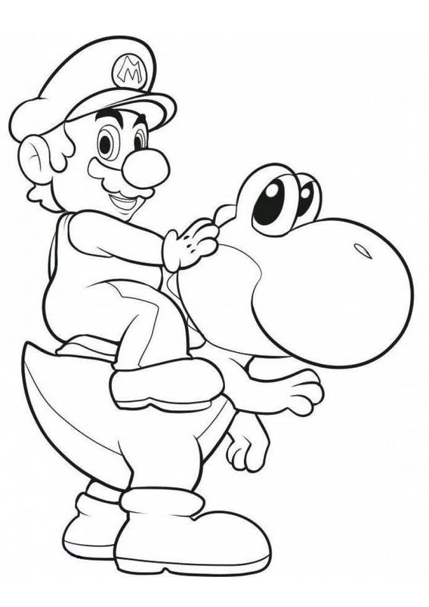 78 Super Mario Coloring Pages Printable 47