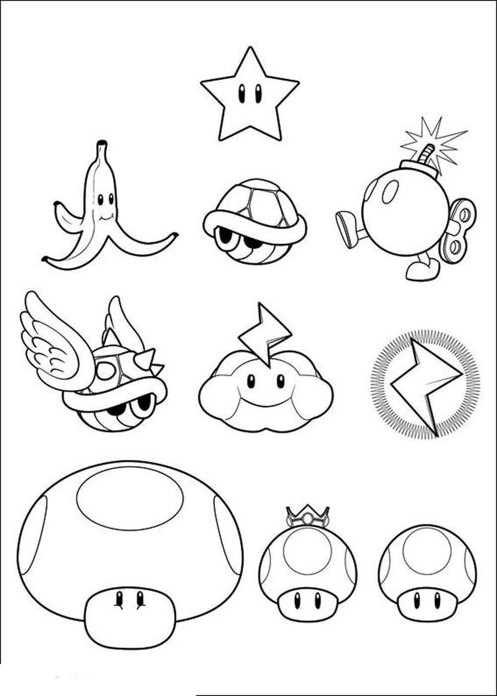 78 Super Mario Coloring Pages Printable 49