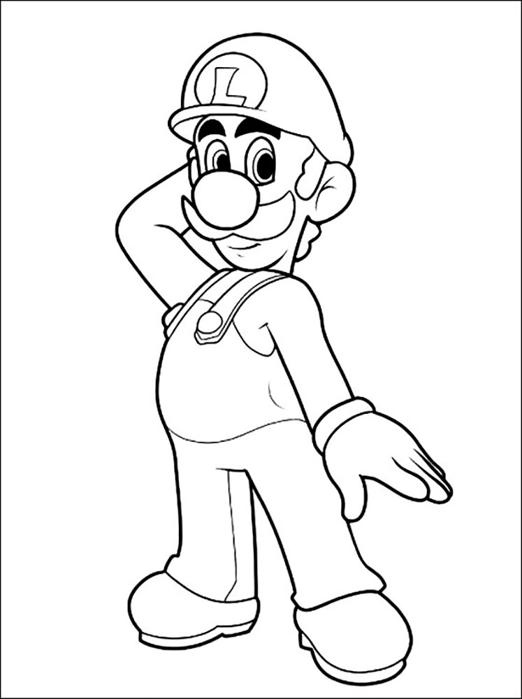 78 Super Mario Coloring Pages Printable 59