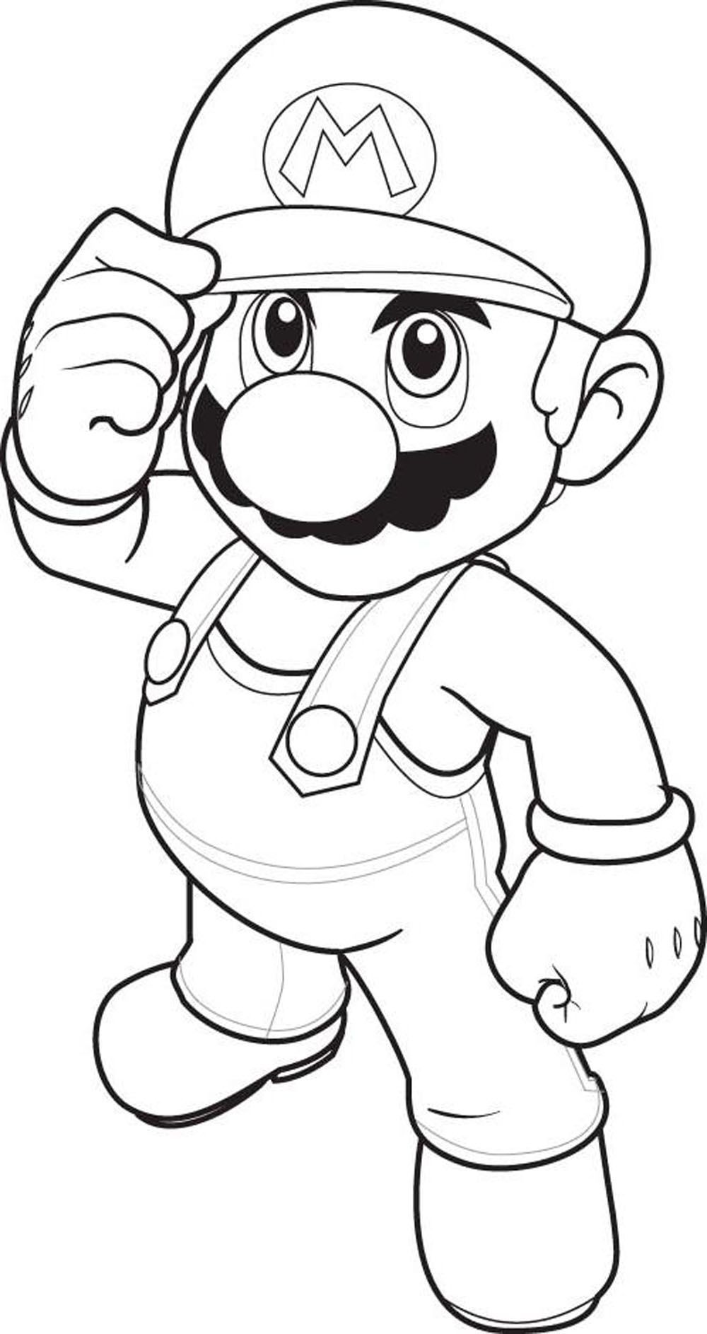 78 Super Mario Coloring Pages Printable 62