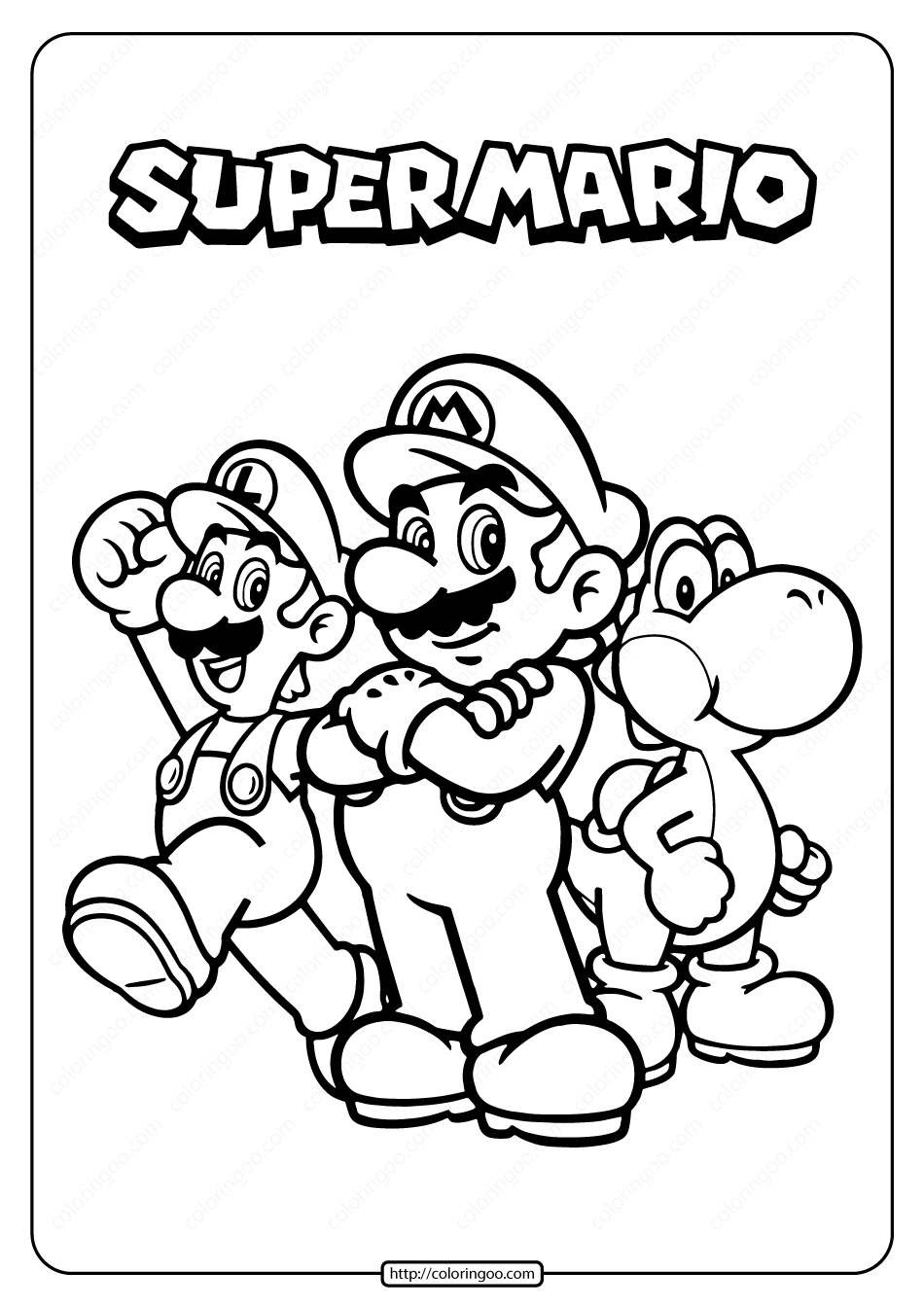 78 Super Mario Coloring Pages Printable 63