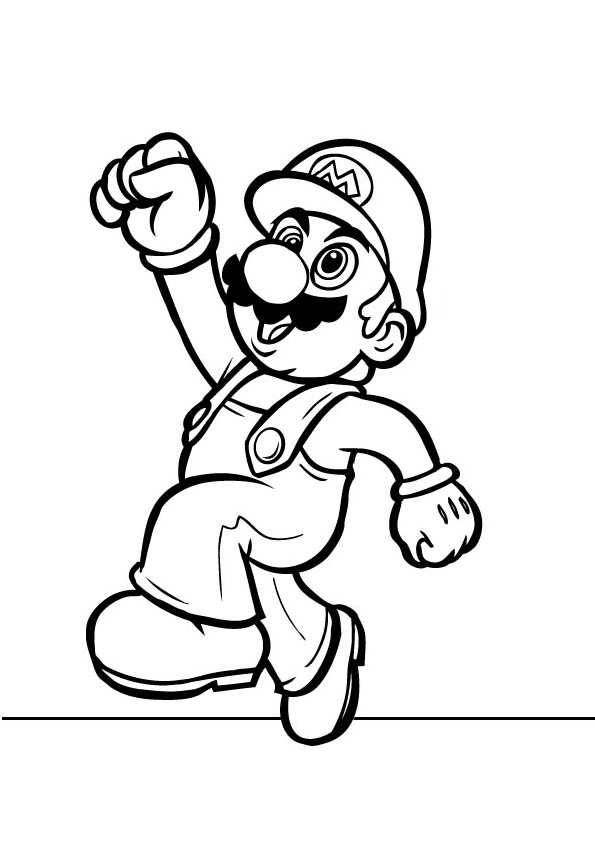 78 Super Mario Coloring Pages Printable 67