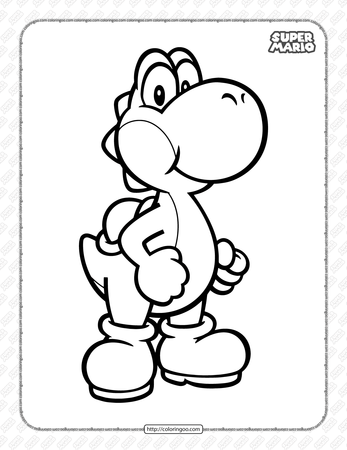 78 Super Mario Coloring Pages Printable 7