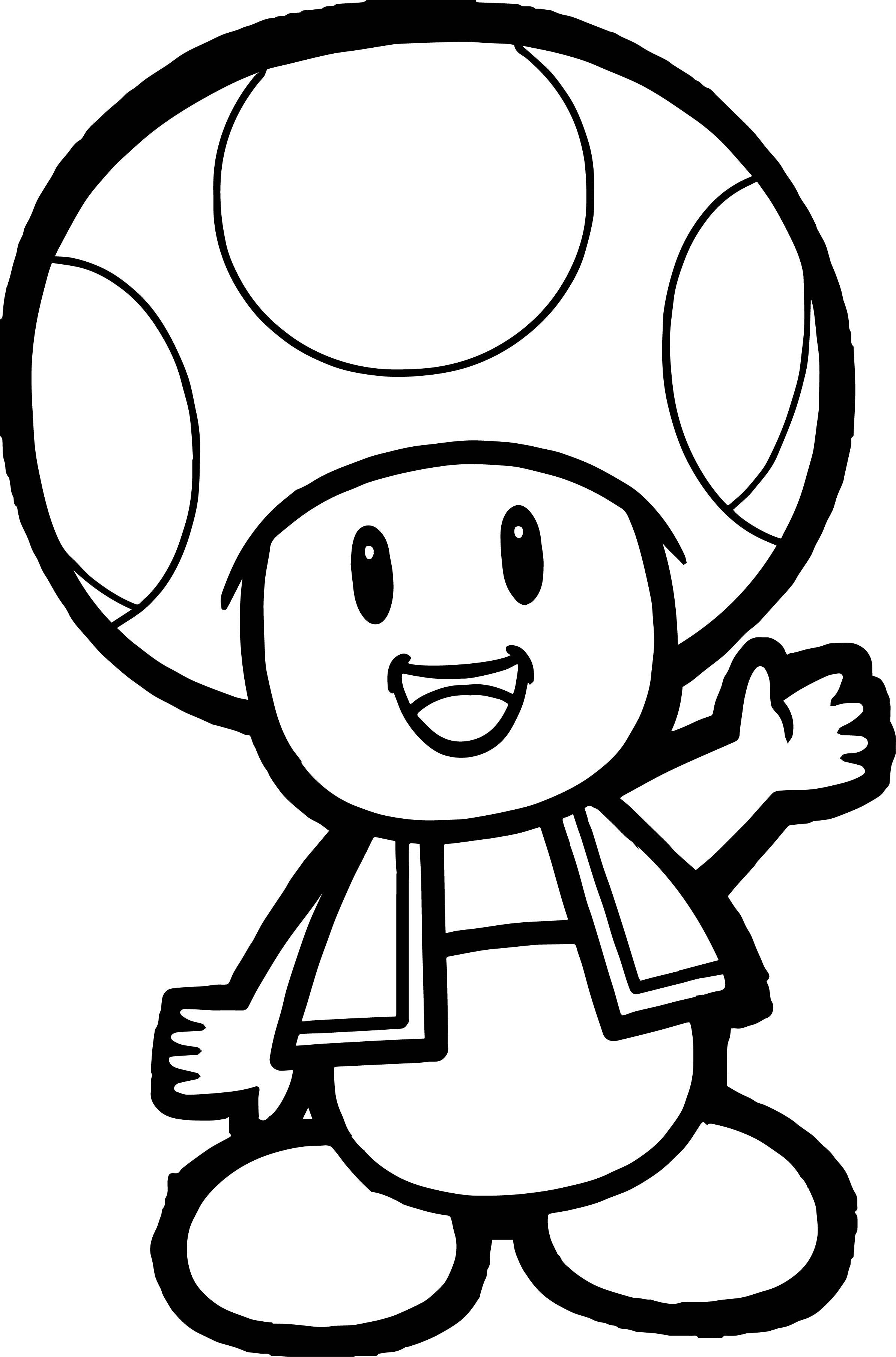 78 Super Mario Coloring Pages Printable 73