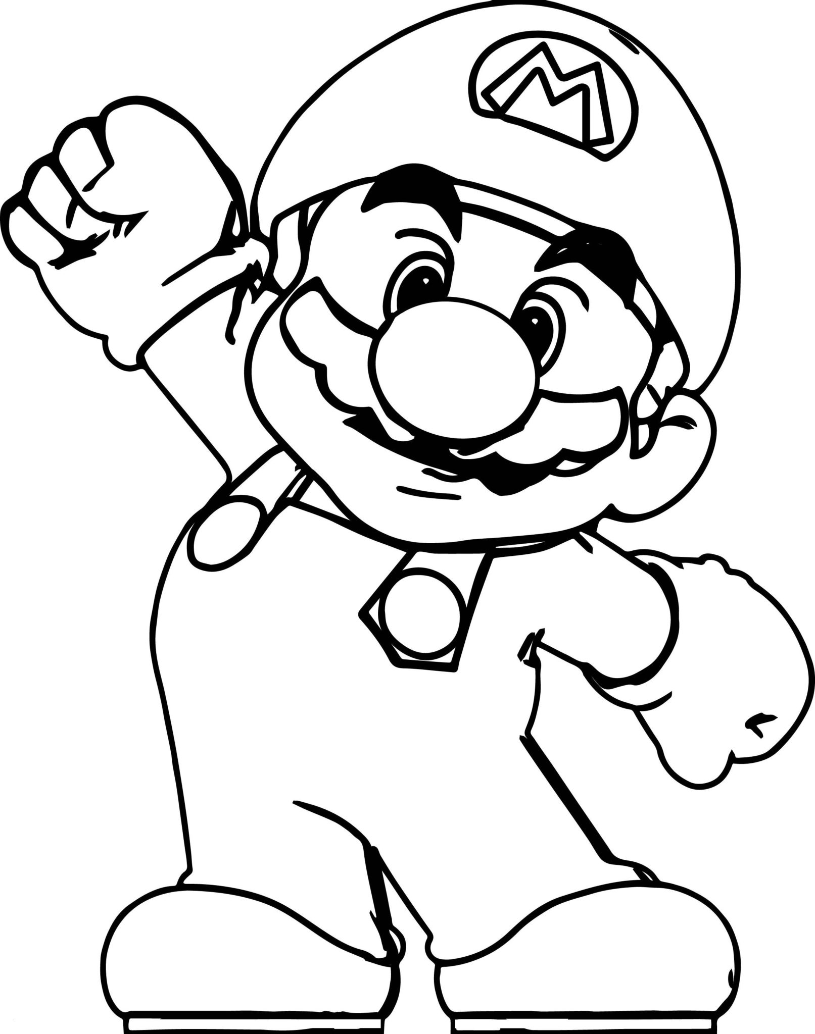 78 Super Mario Coloring Pages Printable 75