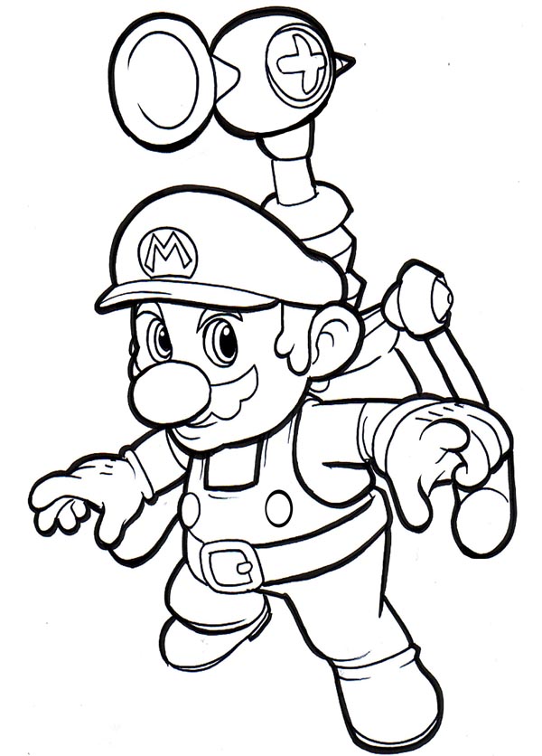 78 Super Mario Coloring Pages Printable 76