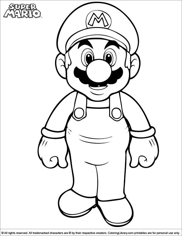 78 Super Mario Coloring Pages Printable 77