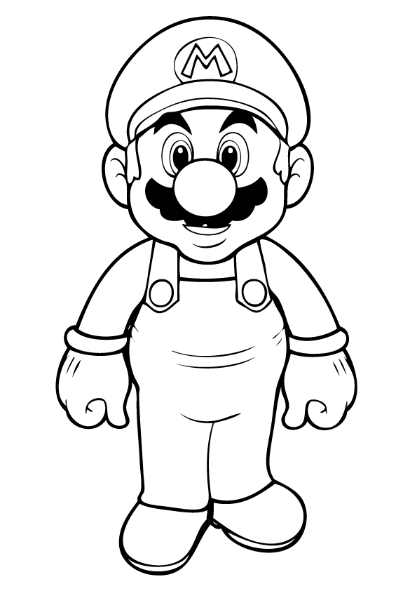 78 Super Mario Coloring Pages Printable 78