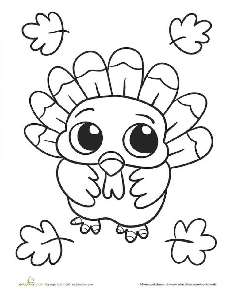 79 Thanksgiving Coloring Pages for Kids Printable 19