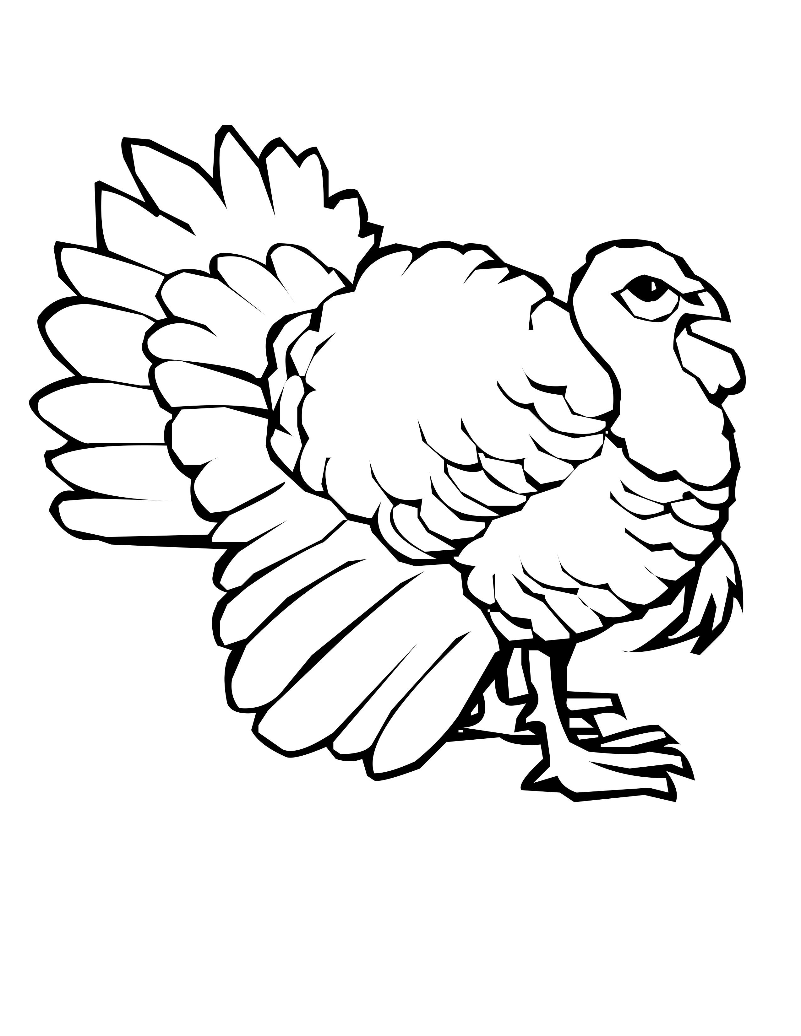 79 Thanksgiving Coloring Pages for Kids Printable 29