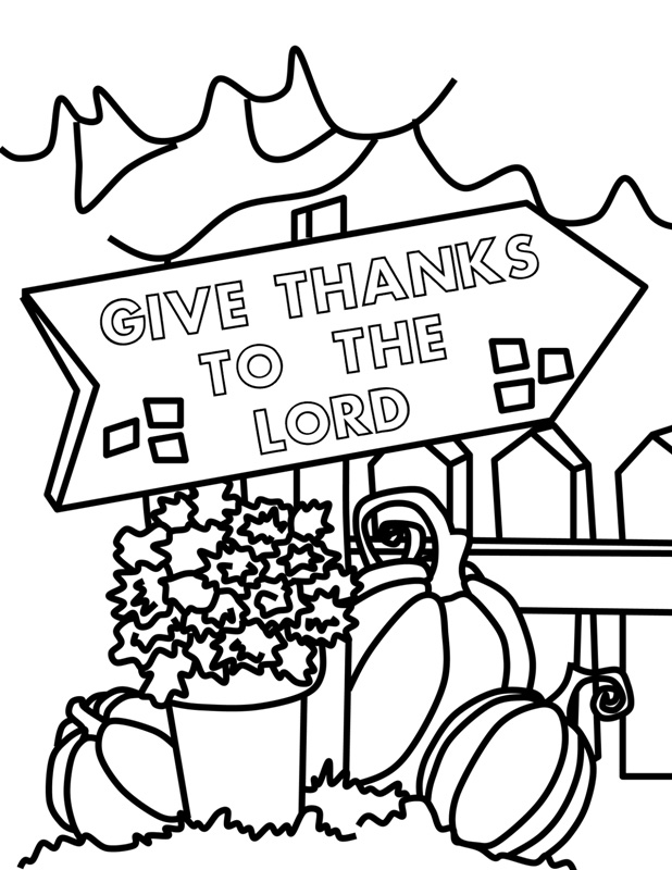 79 Thanksgiving Coloring Pages for Kids Printable 42