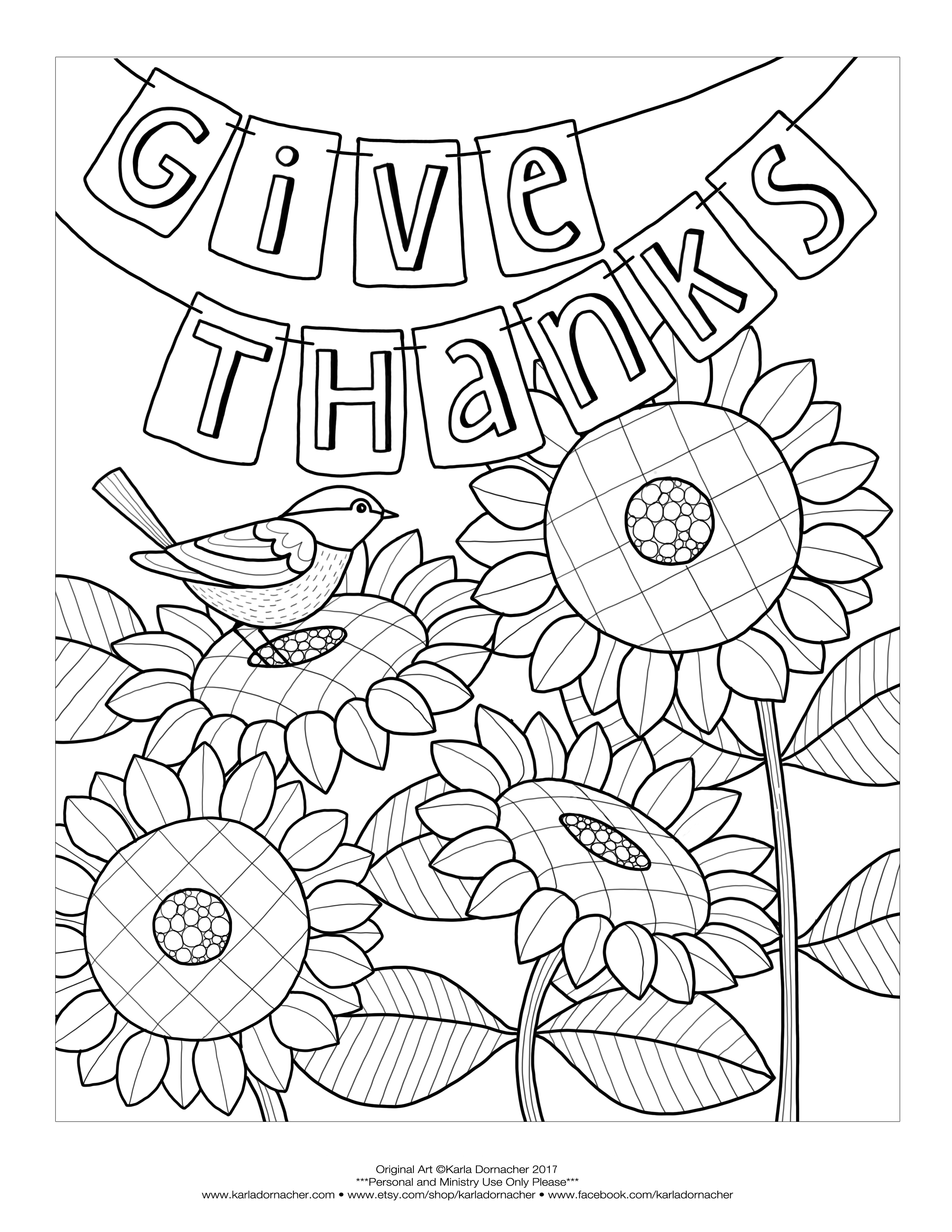 79 Thanksgiving Coloring Pages for Kids Printable 43