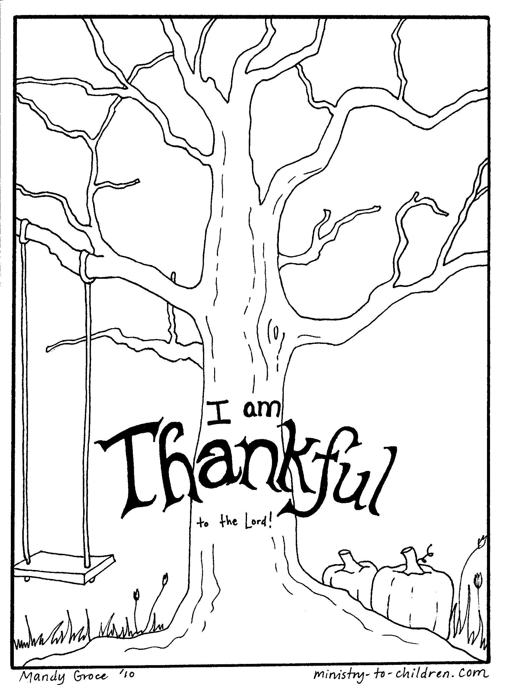 79 Thanksgiving Coloring Pages for Kids Printable 44