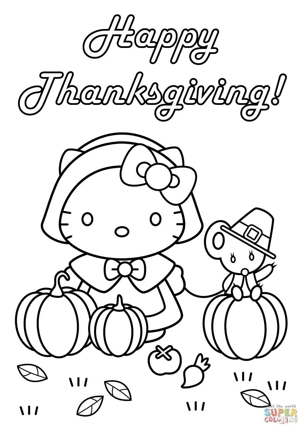 79 Thanksgiving Coloring Pages for Kids Printable 51