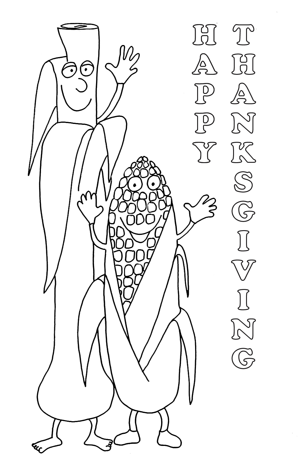 79 Thanksgiving Coloring Pages for Kids Printable 54