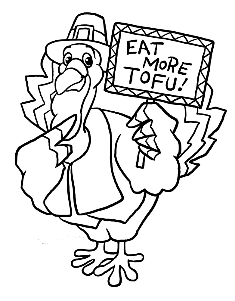 79 Thanksgiving Coloring Pages for Kids Printable 67