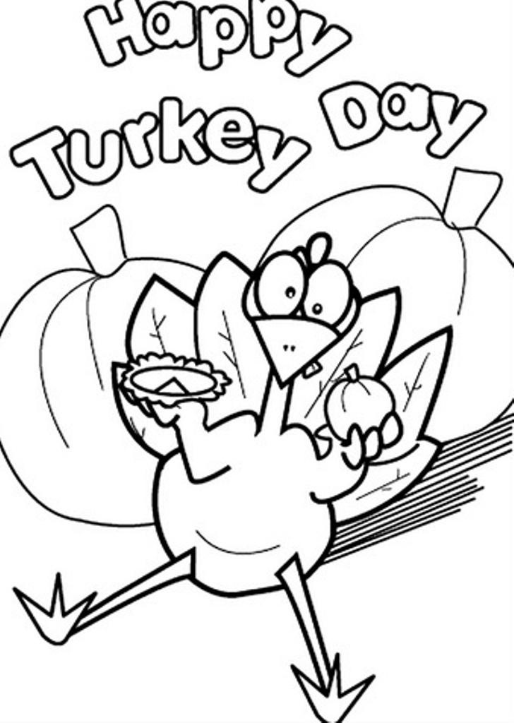 79 Thanksgiving Coloring Pages for Kids Printable 69