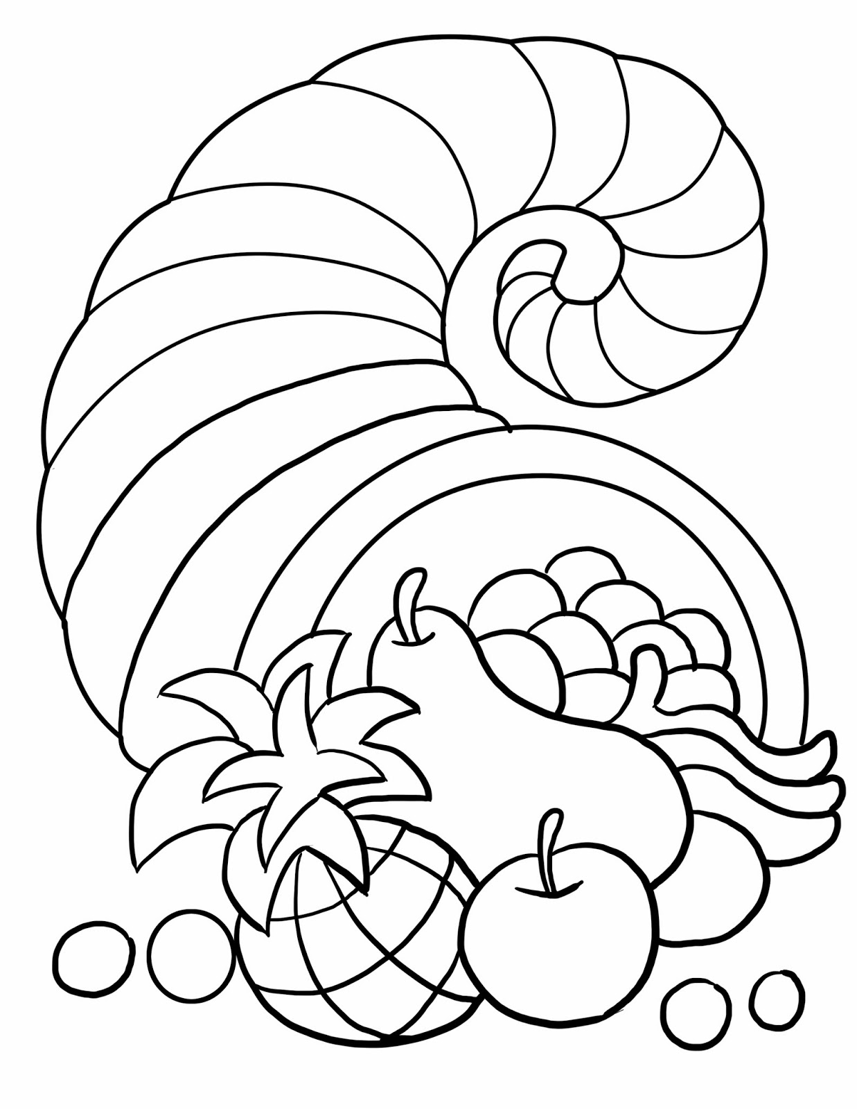 79 Thanksgiving Coloring Pages for Kids Printable 75