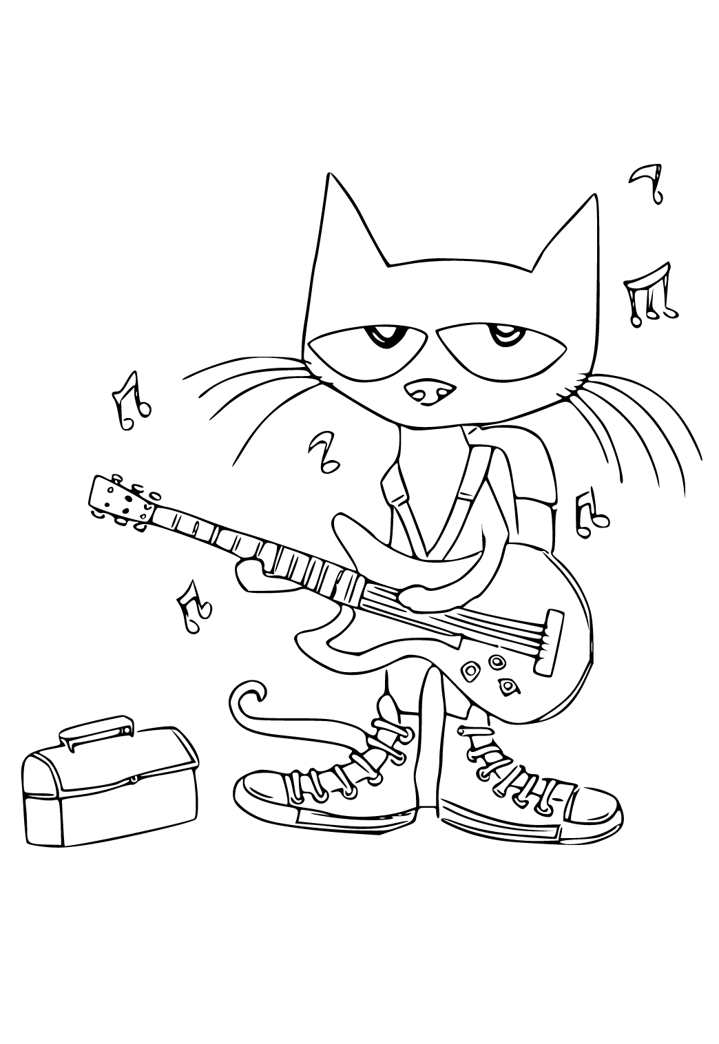 84 Adorable Pete The Cat Coloring Pages Printable 21