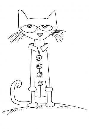 84 Adorable Pete The Cat Coloring Pages Printable 22