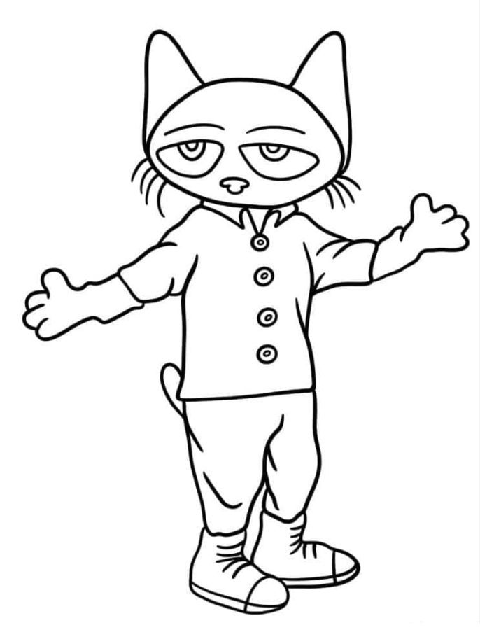 84 Adorable Pete The Cat Coloring Pages Printable 24