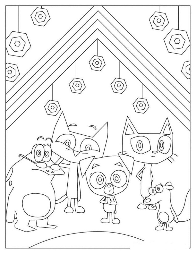 84 Adorable Pete The Cat Coloring Pages Printable 25