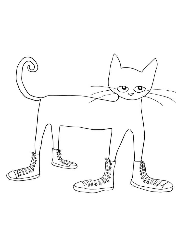 84 Adorable Pete The Cat Coloring Pages Printable 29