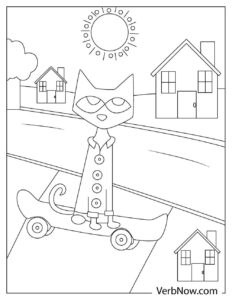 84 Adorable Pete The Cat Coloring Pages Printable 32