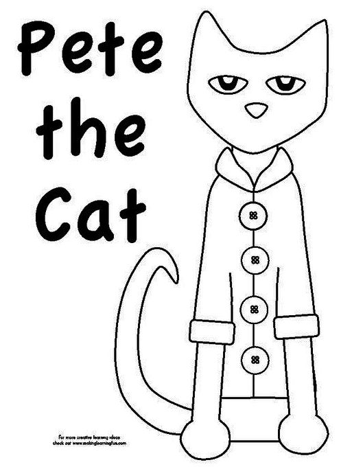 84 Adorable Pete The Cat Coloring Pages Printable 49